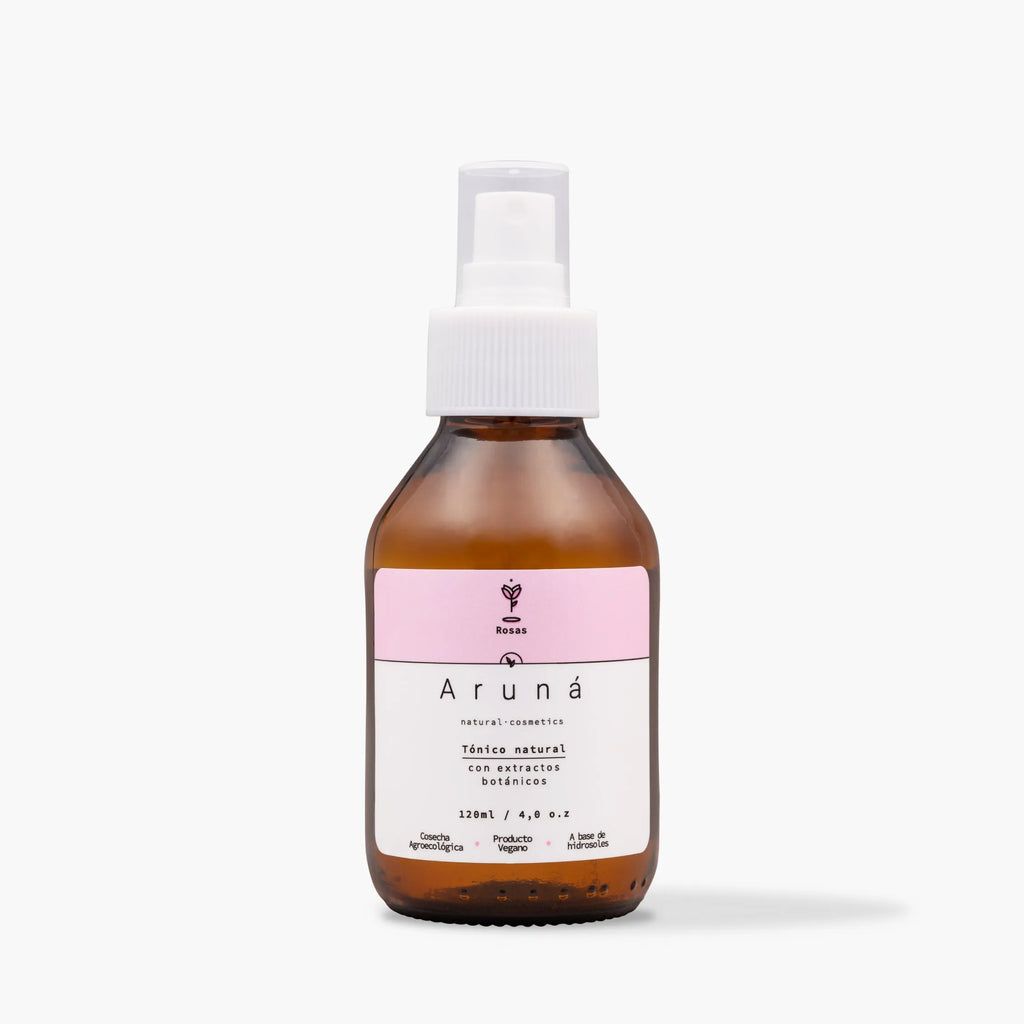 Tónico facial agua de rosas 120ml