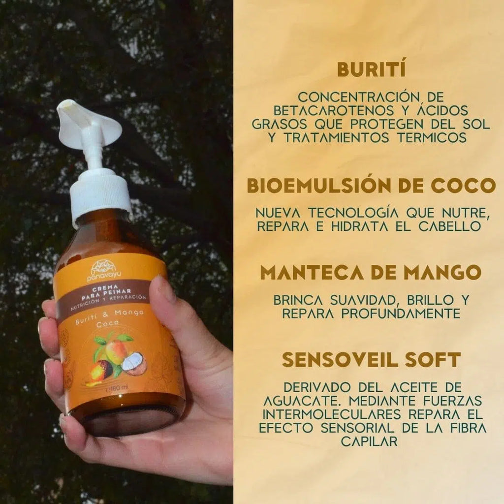 Crema Para Peinar Nutrición y Reparación