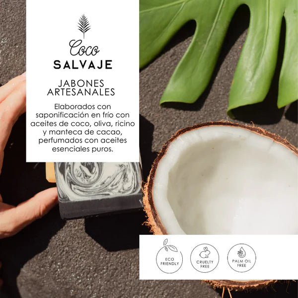 JABONES ARTESANALES NATURALES - COCO SALVAJE