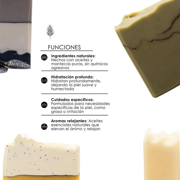 JABONES ARTESANALES NATURALES - COCO SALVAJE